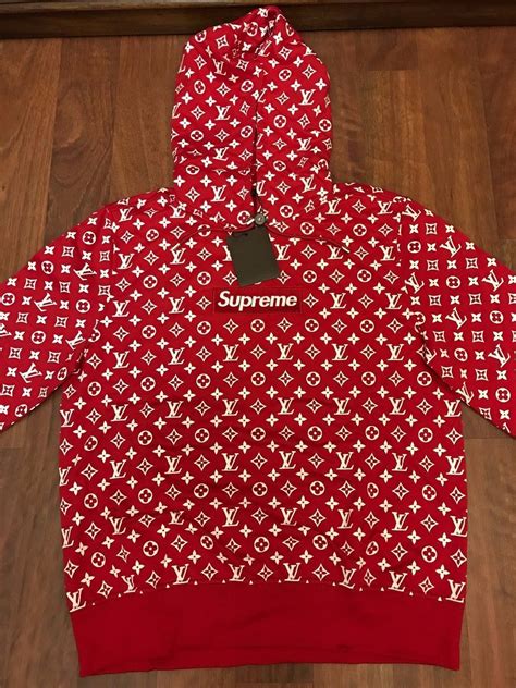 replica supreme louis vuitton box logo|louis vuitton supreme jumper.